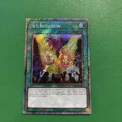 YuGiOh! Set Rotation - RA03-EN065 - Platinum Secret Rare 1st Edition NM/M - Image 1