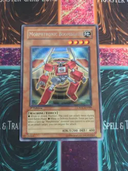 Yu-Gi-Oh! Morphtronic Boomboxen Crossroads of Chaos CSOC-EN009 1st Ed Rare NM - Image 1