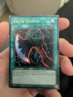 Yu-Gi-Oh! TCG - Axe of Despair - LART-EN051 not sealed ultra rare - Image 1