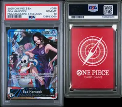 Sequential PSA 10 One Piece Boa Hancock Shanks PSA Magazine Promo 2025 Gem Mint - Image 4