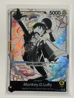 Monkey.D.Luffy Leader ALT ART - ST29-001 - Egghead - One Piece TCG English - Image 1