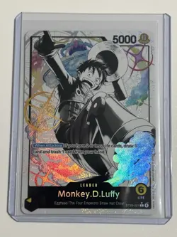 Monkey.D.Luffy Leader ALT ART - ST29-001 - Egghead - One Piece TCG English - Image 3