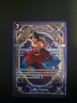 One Piece ST18-005 SP A Fist of Divine Speed Luffy-Tarou Super Rare S379 - Image 1