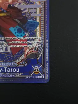 One Piece ST18-005 SP A Fist of Divine Speed Luffy-Tarou Super Rare S379 - Image 5