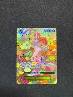 Nami SR OP08106 OP09 SP PAR Emperors in the World One Piece Japanese NM G2U - Image 2