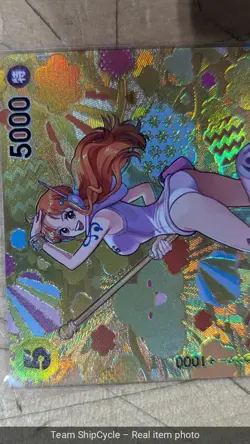 Nami SR OP08106 OP09 SP PAR Emperors in the World One Piece Japanese NM G2U - Image 4