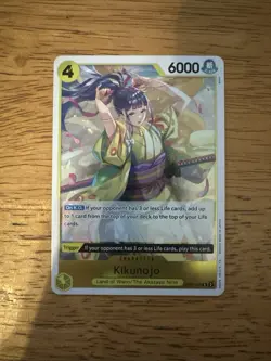 Kikunojo Playset - OP06-104- Wings of the Captain - One Piece TCG - English - Image 1