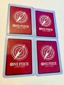 4x Monkey.D.Luffy Full Art Card PL One Piece TCG Leader Pack 2023 vol 1 NM - Image 2