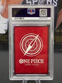 2025 One Piece OP10 English #001 Smoker PSA 10 GEM MINT - Image 2