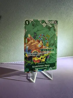 Scratchmen Apoo (Winner Pack 2025 Vol. 2) EB01-015 One Piece Promotion Cards... - Image 3