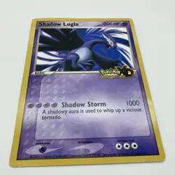 2005 Shadow Lugia Nintendo JUMBO 5.75x8 Gale Darkness Pokemon Promo Card RARE - Image 1
