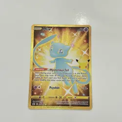 Pokemon Celebrations Mew 25th Shiny Gold Holo Card 025/025 Secret Rare NM - Image 1