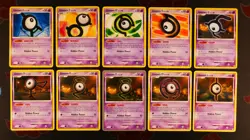 LP/MP COMPLETE Pokemon (A to Z w/U!) UNOWN Card DIAMOND PEARL+HGSS Era Set+Extra - Image 2
