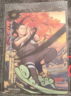 Naruto Kayou English Smriti AR Rarity Shikamaru NARA Card - Image 1