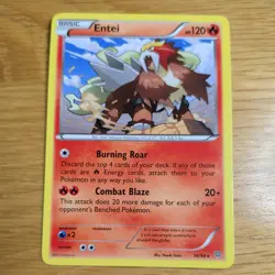 ENTEI 14/98 POKEMON CARD (XY ANCIENT ORIGINS SET) - Image 2