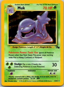 Pokemon Card TCG - Fossil - 13/62 Holo - LP - Image 1