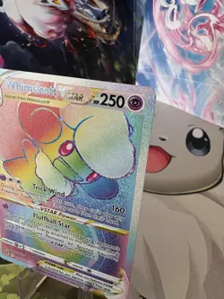 Pokemon TCG Whimsicott VSTAR Rainbow Ultra Rare Card 175/172 Brilliant Stars - Image 4