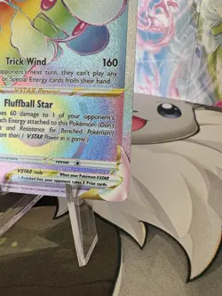 Pokemon TCG Whimsicott VSTAR Rainbow Ultra Rare Card 175/172 Brilliant Stars - Image 5