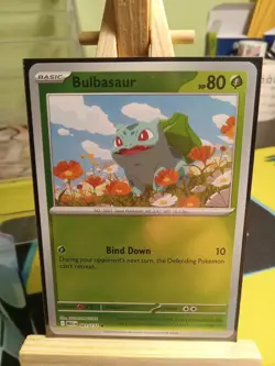 BULBASAUR - 1/132 Mega Evolution NM - Reverse Holo Common - Pokemon TCG Card - Image 1