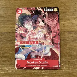 Monkey.D.Luffy - P-006 (Winner Pack Vol. 1) P-006 One Piece Promotion Cards... - Image 1