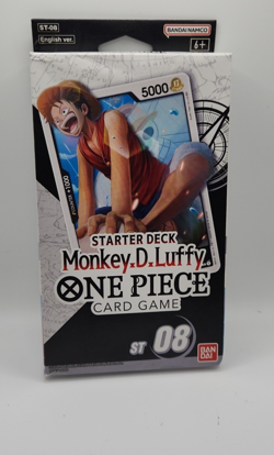 One Piece Card Game ST-08 Starter Deck ENGLISH Sealed New Monkey D Luffy - Image 1