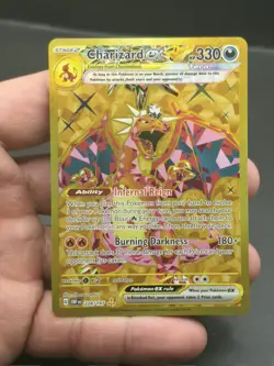 Pokemon TCG Charizard EX Hyper Rare Holo Card 228/197 Sv03: Obsidian Flames - Image 2