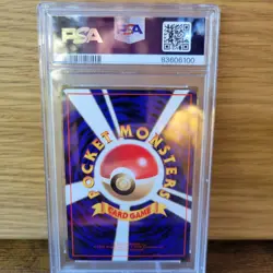 1998 Pokemon Japanese Vending Series 3 III #24 Arbok PSA 9 graded card - Image 2