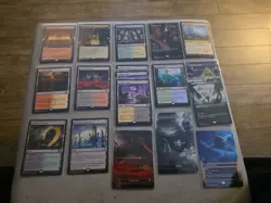 Lands-13 Regular, 7 Foil Magic the Gathering Cards lot Instant Collection MTG - Image 1