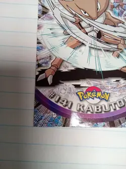 3 Kabutops [2Foil] #141 Pokemon 2000 Topps TV Animation Cards - Image 5