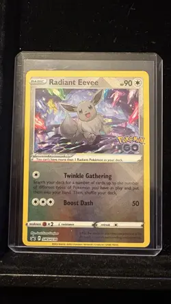 Radiant Eevee SWSH230 SWSH: Sword & Shield Promo Cards Holo - Image 1