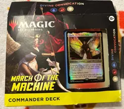 Magic The Gathering Divine Convocation Commander Deck 100 Cards with Foils - Image 1