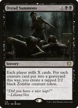 [MTG] Dread Summons (113) (MIC) LP-HP - Image 1