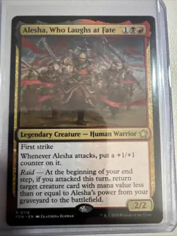 Alesha, Who Laughs at Fate(NM Non-Foil) FDN-0115 Rare MTG - Image 3