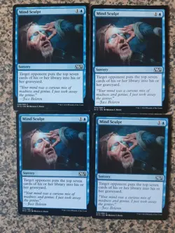 MTG 4 x Mind Sculpt - Core 2015 - Image 1