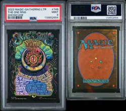 2023 MTG The One Ring Showcase Borderless Poster PSA 9 Lord of the Rings LOTR - Image 3