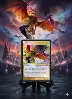 Custom Commander Deck EDH The Ur-Dragon DRAGON TRIBAL Magic MTG - Image 1