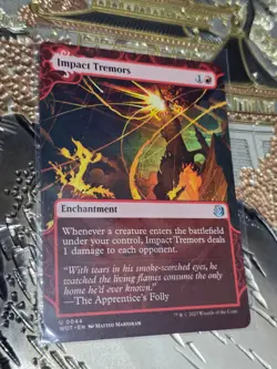 Impact Tremors U Wilds of Eldraine: Enchanting Tales 44 NM - Image 1