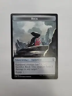 MTG - Rock Token Commander Legends Regular #011 - Image 1