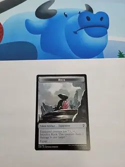 MTG - Rock Token Commander Legends Regular #011 - Image 2