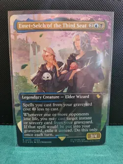 Emet-Selch of the Third Seat (Chocobo Track Foil) Commander: Final Fantasy Foil - Image 1