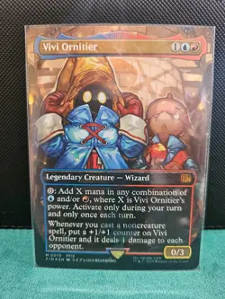 Near Mint Vivi Ornitier (Borderless) (Chocobo Track Foil) Final Fantasy #0570 - Image 1
