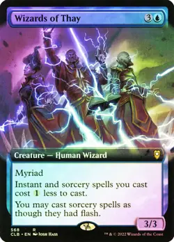 MTG FOIL Wizards of Thay - Commander Legends: Battle for Baldur's Gate #568 - Image 1