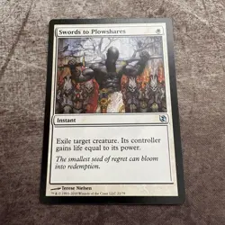 Swords to Plowshares - Duel Decks:Elspeth Vs Tezzeret - MTG Magic - LP - Image 1
