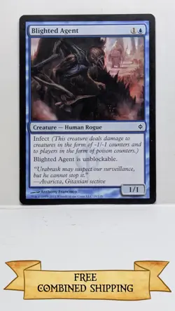 4x Blighted Agent New Phyrexia Regular - Image 3