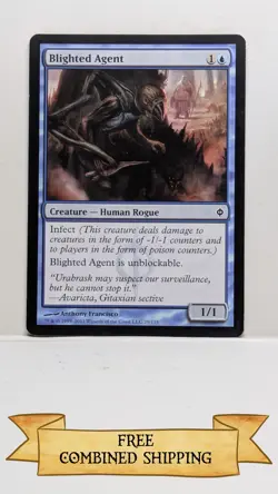 4x Blighted Agent New Phyrexia Regular - Image 4