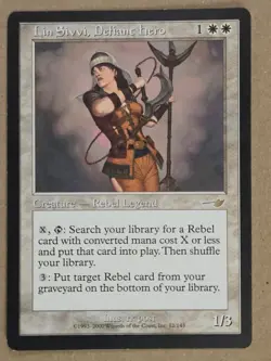 Lin Sivvi, Defiant Hero - Nemesis - Near Mint | MTG - Image 1