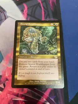 MTG - ANURID BRUSHHOPPER - RARE - JUDGMENT - LP - Image 1