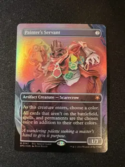 Painter's Servant (Borderless) Special Guests Foil Lorwyn Eclipsed - Image 1