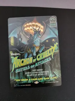 Archon Of Cruelty MTG Duskmourn 371 NM Holo Foil - Image 1