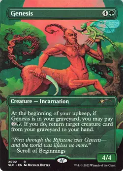 Genesis 2002 Secret Lair 30th Anniversary MTG Magic The Gathering - Image 1